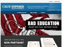 Tablet Screenshot of crewexposed.com